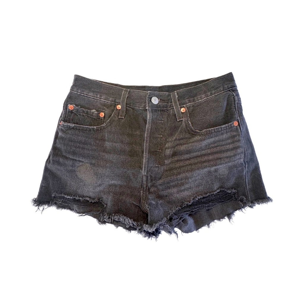 Levi’s 501 Denim Black Shorts